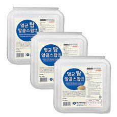 멸균탑 알콜스왑 에이 벌크 400매x3개 멸균 알콜솜, 400매, 3개