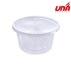 BW 사출 원형 반죽용기 120파이 특대 480ml 이유식용기 반찬용기 델리컵 B16 300세트, 1세트