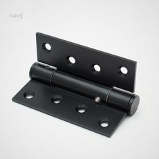 스텐경첩 스톱 도어 클로저 경첩 100 블랙