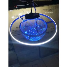 조명 펜던트 LED 웨딩 장식 행성 모양, 1개, 공 25cm 외경 40cm 물 흐름형 1개