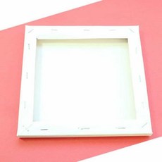 사각 캔버스액자 20X20 미술재료