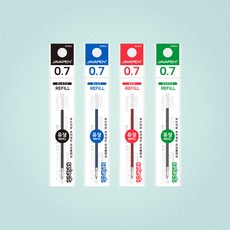 자바펜 셀렉트 0.7유성펜심 24개입, 초록