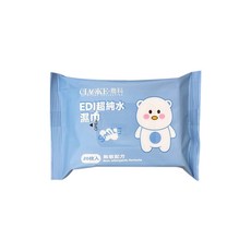 喬科 EDI超純水手口濕巾，溫和清潔，無酒精無香精，寶寶手口專用，加厚柔棉，呵護敏感肌, 1個, 20抽, 20抽