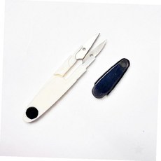 스텐 쪽가위 실밥 제거 자수 뜨개질 수예 공예 휴대용 미니 정밀 재단 케이스, 1개, 상세페이지 참조