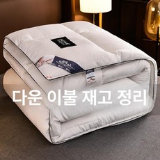 아티 무거운이불 따뜻한 겨울 두꺼운 한겨울 이불, 화이트
