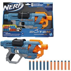 NERF ELITE 2.0 指揮官RD6 軟彈槍, 1個