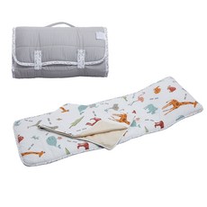 DOTDOT The Zoo 午睡墊組 | 睡墊三件組 | 幼兒園 | 厚度約2.0cm | 天絲棉