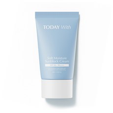 투데이위드 소프트 모이스쳐 무기자차 수분선크림 SPF+ PA++++, 1개, 60ml