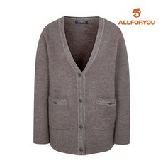 올포유 여성 솔리드 브이넥 니트 롱가디건 ALSCL8421-190 3116600