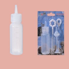 누로아 고양이 강아지 젖병 세트 60ml 분유 수유기