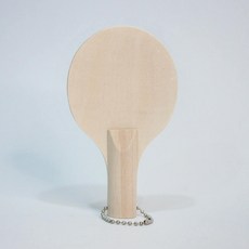 더블 미니라켓 악세사리, 1개, wood