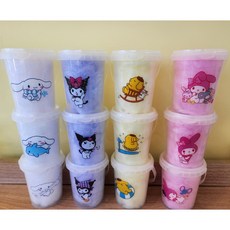 컵솜사탕 답례품 어린이날 선물 천연색소 자일리톨함유 컵 솜사탕 달콤솜사탕 어린이집 유치원 답례품 어린이날선물 구디백 [원산지:국산(사천시)], 1개