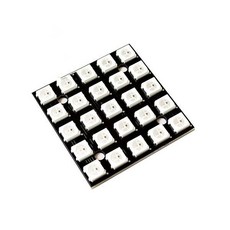 아두이노 네오픽셀 WS2812 RGB LED 5X5 25채널 사각, 아두이노 네오픽셀 WS2812 RGB LED 5X5 2
