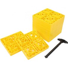 RV 수평 블록 내구성 강한 고강도 레벨러 단일 및 이중 바퀴용 10개 캠핑용 카라반 소유자용, RV 수평 블록 내구성 강한 고강도 레벨러 단일 및 이