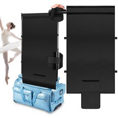 [ 1107437 ] 윈시드 댄스 백용 프라이버시 커튼 149.9 x 80cm(59 31.5인치) 휴대용 백 교체 600D 옥스포드 원단 훈련 대회 백스테이지 야외 캠핑용