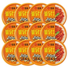 샘표 불닭볶음, 80g, 12개