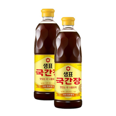 샘표 국간장, 860ml, 2개