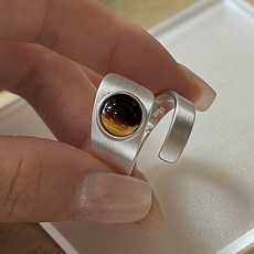 귀칼 반지 코스프레 악세사리 귀멸의칼날 여성을 위한 925 스털링 실버 커플 미니멀리스트 수제 심플 빅 스톤 링 고급 주얼리 선물 알레르기 방지