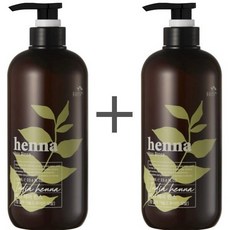 꽃을든남자 헤나 헤어 린스 700ml 1+1/ 저자극 식물성 헤나 함유, 2개