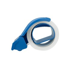 力大 ABEL 03953 斜利切防回黏切台 2吋 封箱膠帶台 藍/粉, 03953-藍, 1個