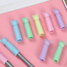늘눠프 냥이 지우개 연필캡 10P