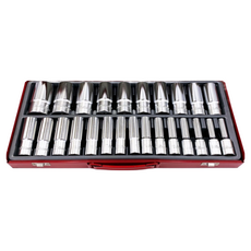 1/2“ 四分長套筒組 （台灣製造）, 1箱, 8~36mm