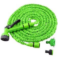 伸縮水管四件組 三倍伸縮 高壓彈力伸縮水管 彈力水管 園藝澆灌 洗車清潔, 隨機, 1個, D-30米