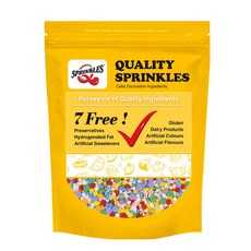 퀄리티 스프링클 러블리 시퀸스 스프링클 1kg 대용량 벌크, 1개