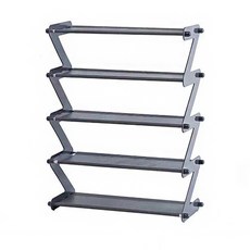 조립식 5단 신발장 DIY 정리대 보관함 정리함 거치대 현관, 그레이, 1개