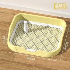 애견 반려견 놀이터 가림막 야외 공간분리, 1개, 반려동물 화장실 48 x 40cm