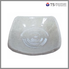 [대명멜라민] 그레인 멜라민 웰빙사각찬기, 1개, 그레인 4호