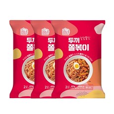 [당일 출고] 두끼 쫄볶이(490g) x 3팩, 3개, 490g