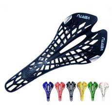 플라스틱시트 초경량 자전거 안장 쿠션 사이클링, 1개, 화이트 BL10596