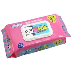 適膚克林 蓋好抽純水濕紙巾80抽(加大)(掀蓋)