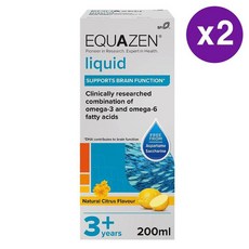 에쿠아젠 리퀴드 오메가3 & 오메가6 Equazen Liquid Omega-3 & Omega-6 Fatty Acids, 2개, 200ml