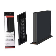 PS4 Slim 直立架 支架 底座 固定架 適用 2017-2218 型, 1個, PS4SLIM直立架 黑