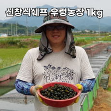 신창식 셰프 우렁농장 친환경 국내산 왕 우렁 우렁이살 1kg 우렁쌈밥, 10개