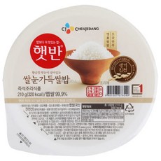 햇반 쌀눈 가득 쌀밥, 210g, 8개