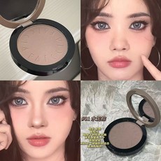 建模骨相鼻!灰調水泥單色鼻影修容盤媽生小翹鼻啞光立體雙拚高光, 1個, 單盒大容量【01#灰調修容】