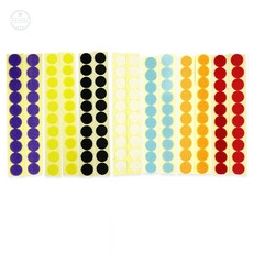 이것저것공간 원형 점착테이프 20mm 포스터붙이는테이프, 검정