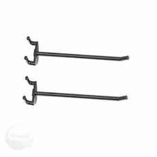 타공판보드 부착식 벽걸이 페그보드 2개입, 화이트