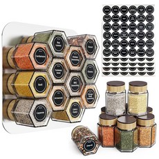 마그네틱 향신료통 8개 세트, 12 Pack