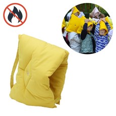 2026 지진 방재모자 대피 훈련 머리 보호 재난 생존 안전모 방석, 1개