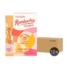 콤부차 망고구아바 10스틱X12박스 (1카톤), 5g, 10