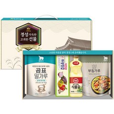 명절부침4종세트 곰표부침가루 명절선물세트 명절사은품, 1세트, 1kg