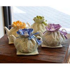 원형티코지 작은꽃, 옐로우(노랑), 1개