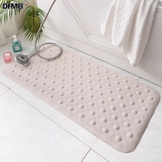 DFMEI 星級酒店橡膠防滑墊 家用浴室衛生間地墊廁所淋浴房洗澡腳墊, 1個, 安德斯夢-白