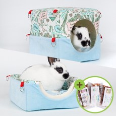 카르노 대형 소파 은신처 햄스터 앵무새 토끼 RJ214, 1개, 상세 설명 참조