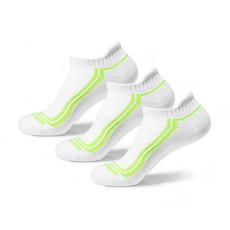 2+1 컴프로 남자 발목 쿠션 일반 스포츠 양말 선물용 종이케이스 3족세트, CSM-031S 3족, 1개