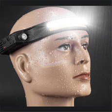 2보급창고 야간 낚시용 모자 LED 헤드램프 휴대하기좋은크기